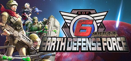 Earth Defense Force 6 box art for Playstation 4
